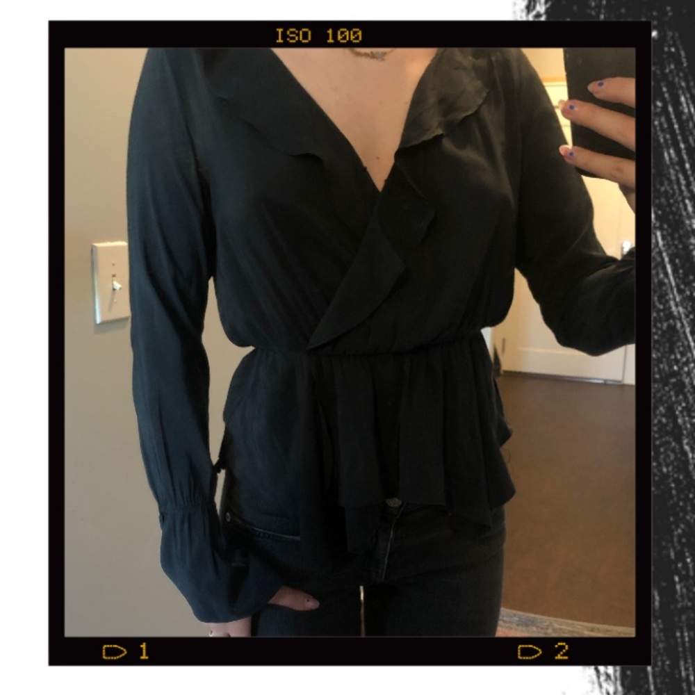 Wrapped Blouse